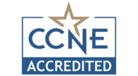 CCNE Accredited badge.